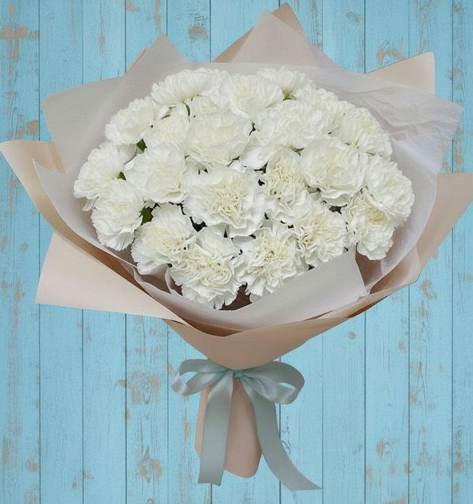 Букет цветов из: Гвоздики в Жарковском