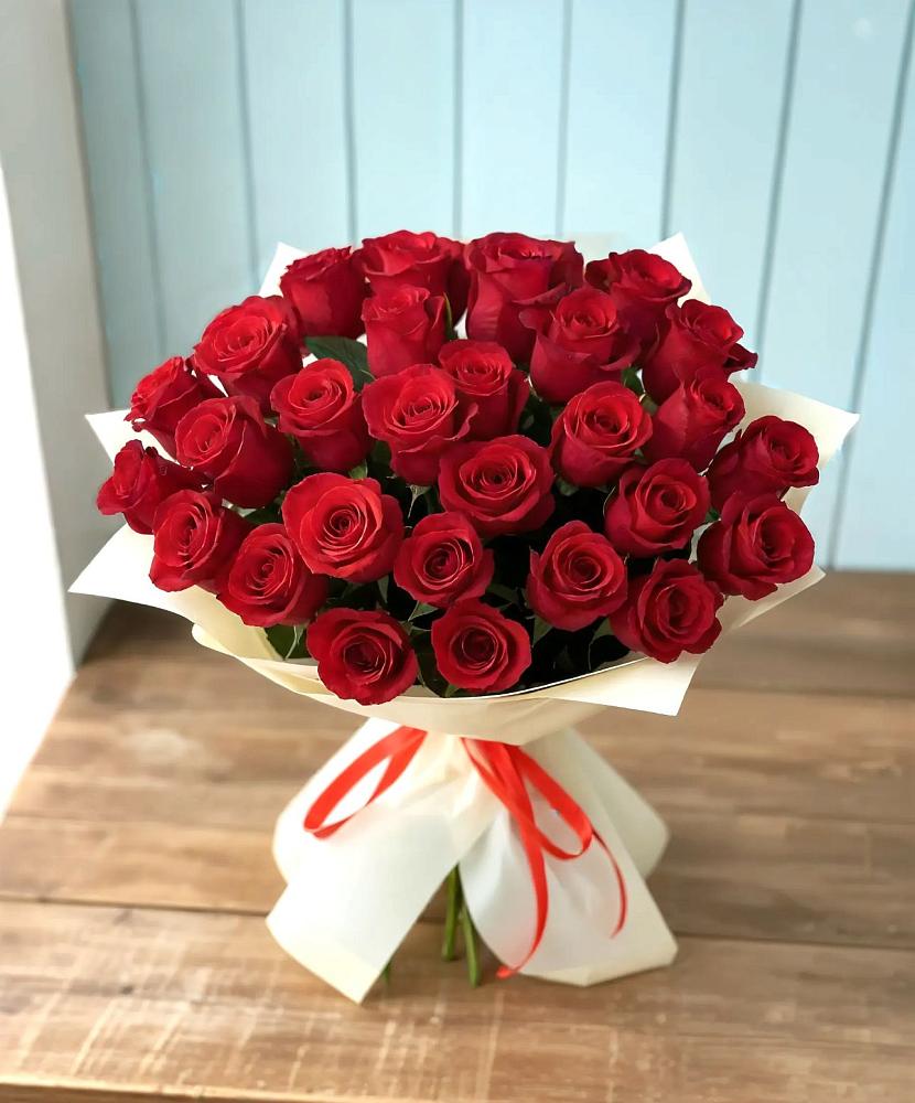 Букет 29 Красных роз в Жарковском