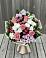 Букет цветов из: Альстромерии, Гвоздики, Розы и Хризантемы в Жарковском