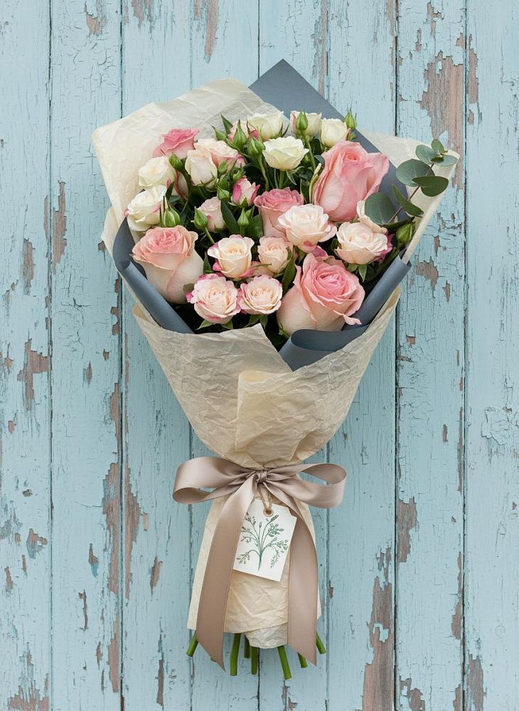 Букет цветов из: Розы в Жарковском