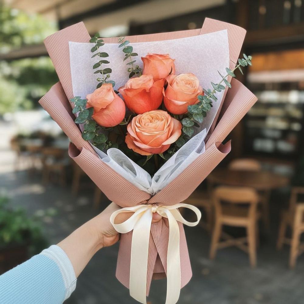 Букет цветов из: Розы в Жарковском