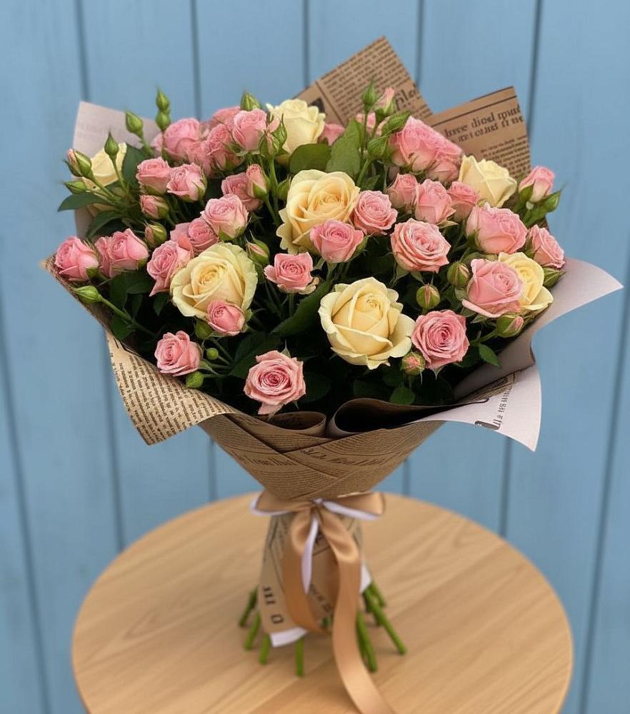 Букет цветов из: Розы в Жарковском