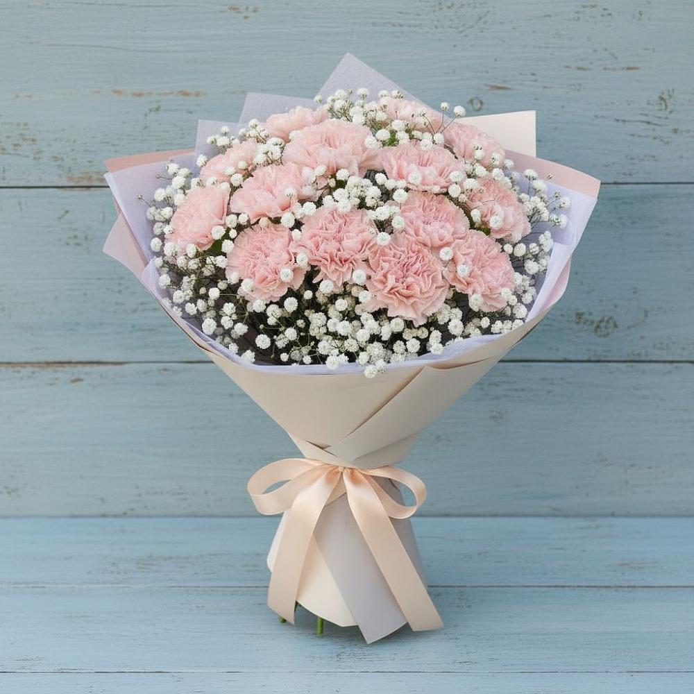 Букет цветов из: Гвоздики в Жарковском