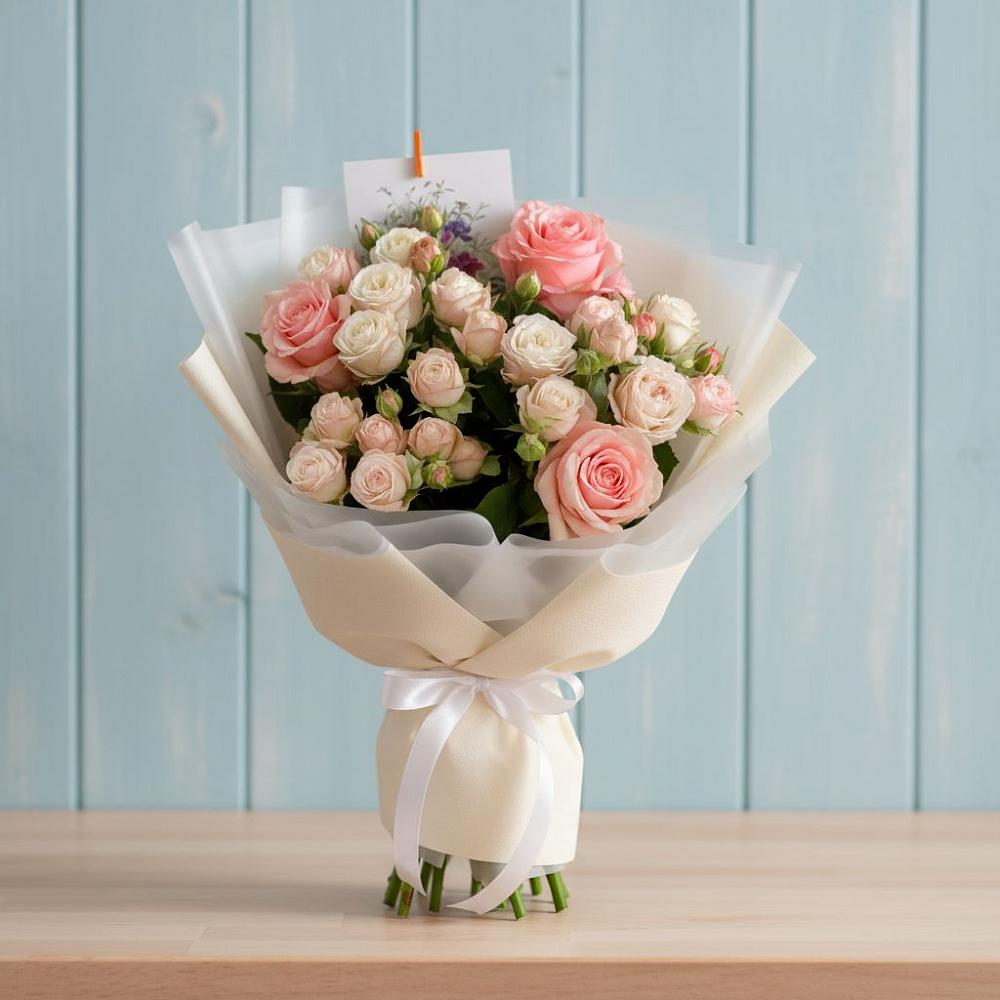 Букет цветов из: Розы в Жарковском