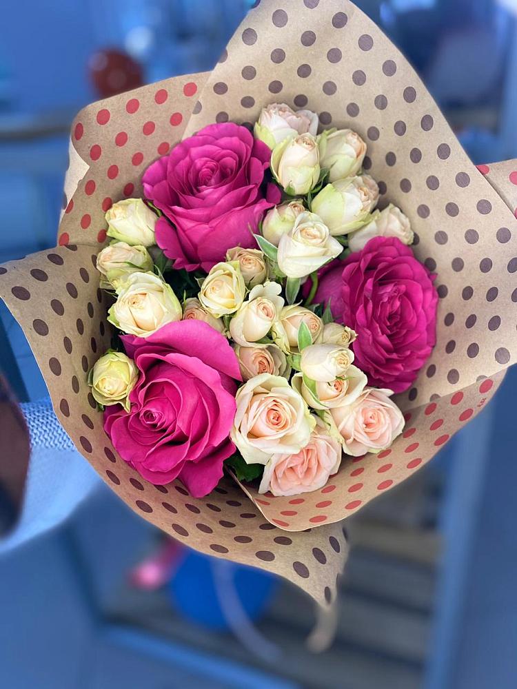 Букет цветов из: Розы в Жарковском