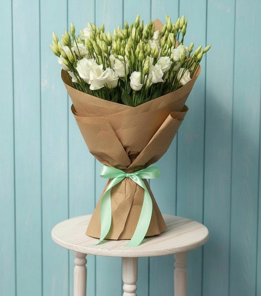 Букет цветов из: Лизиантусы в Жарковском