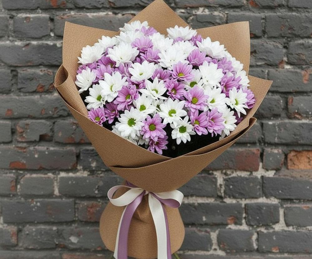 Букет цветов из: Хризантемы в Жарковском