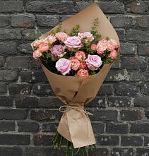Букет цветов из:  Розы в Жарковском