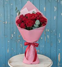 Букет цветов из:  Розы в Жарковском