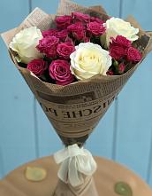 Букет цветов из:  Розы в Жарковском