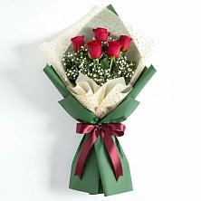 Букет цветов из:  Розы в Жарковском