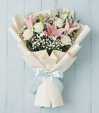 Букет цветов из:  Лилии в Жарковском